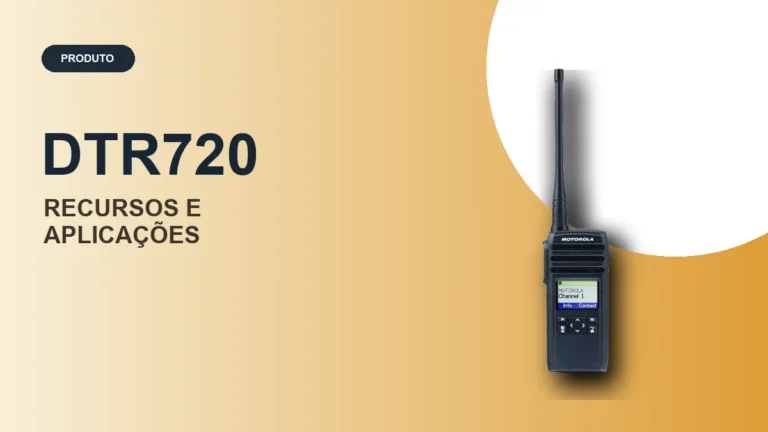 DTR720 handheld radio: features and business uses