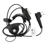 Fone de ouvido com PTT de Lapela - Formato em D HKLN4599B