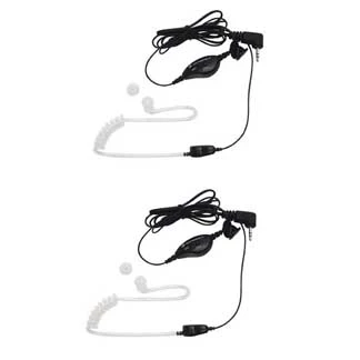 Conjunto Motorola 1518 con dos auriculares de vigilancia, imagen oficial