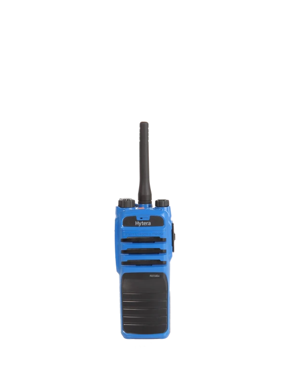Rádio Hytera PD716EX da família intrinsecamente segura, com antena integral