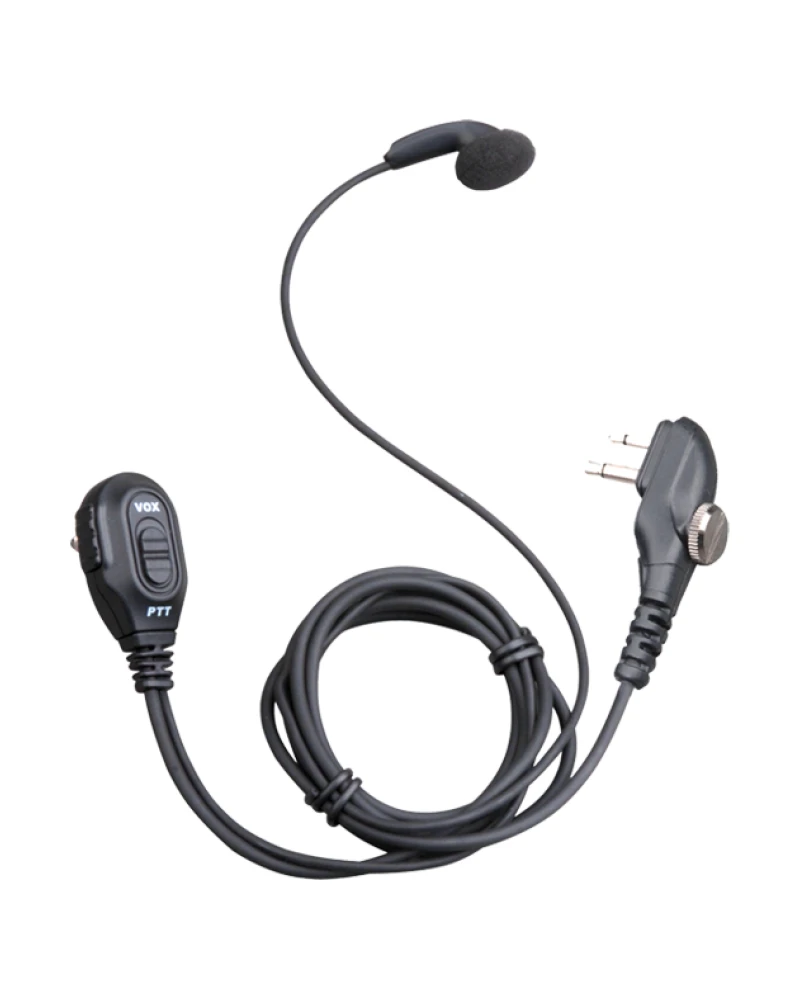 Fone de ouvido mãos-livres com PTT listado para o rádio Hytera PD506