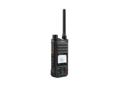Radio comunicador Hytera BP566 con pantalla a color (vista frontal)