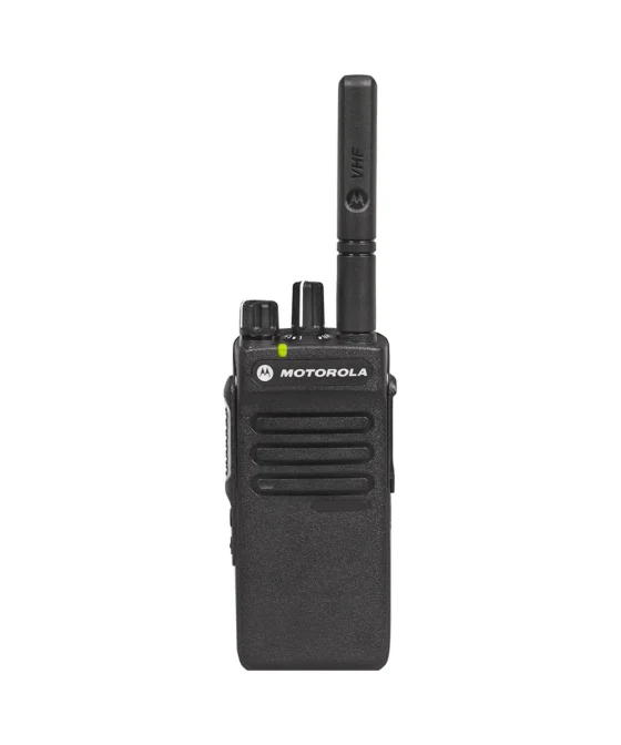 Radio comunicador Motorola DEP550 (vista frontal)