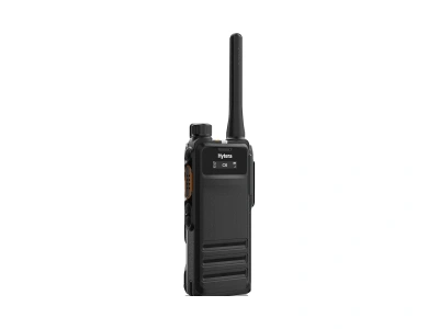 Hytera HP706 two-way radio (3/4 view)