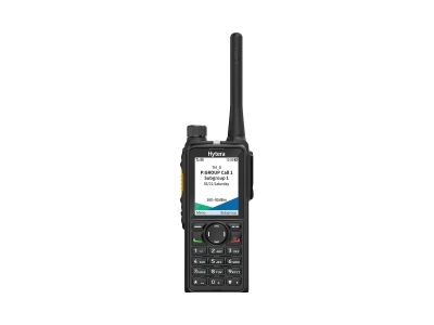 Hytera HP786 two-way radio with color display and full keypad