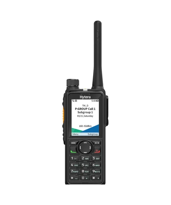 Hytera HP786 two-way radio with color display and full keypad