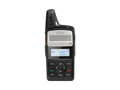 Hytera PD366 two-way radio (front view)