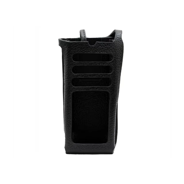 Estuche de cuero rígido Motorola PMLN8662 con correa giratoria para el radio comunicador Motorola R5