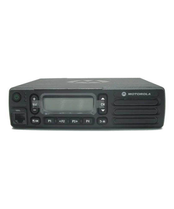Motorola DEM500 mobile radio, official front view