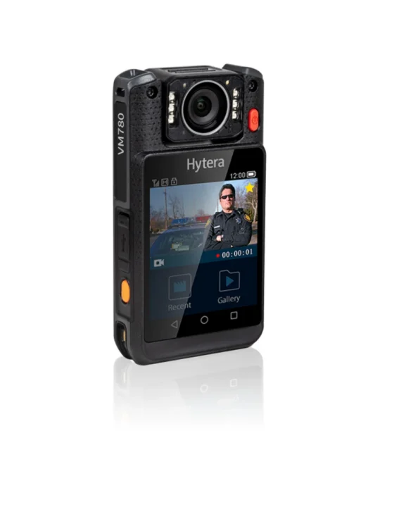 Cámara corporal VM780 de Hytera en imagen oficial del fabricante