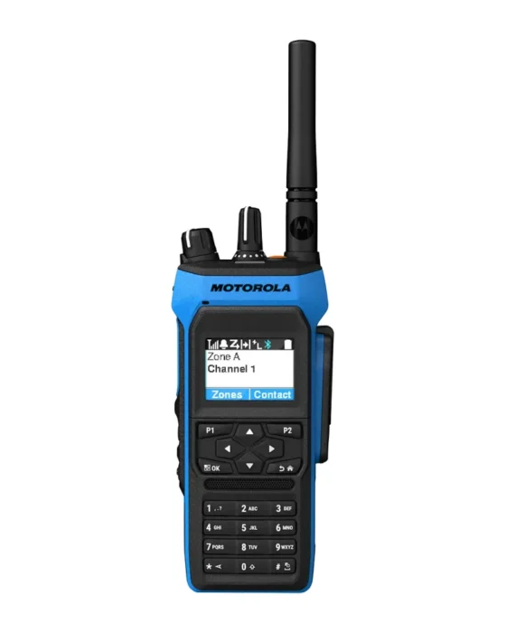 Motorola MOTOTRBO R7Ex radio with keypad and display