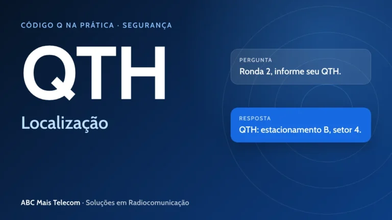QTH no rádio: localização