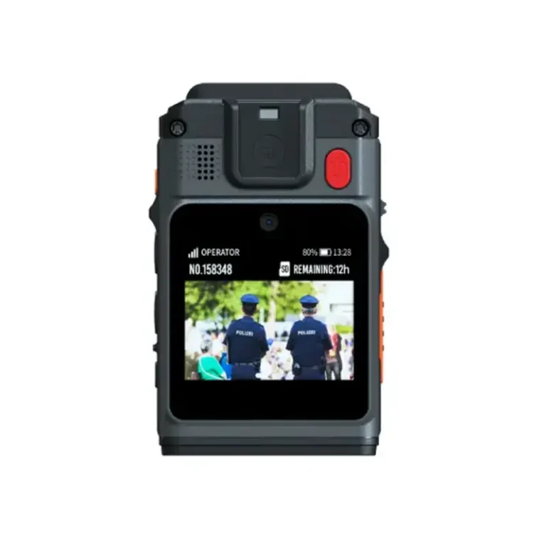 Hytera SC580 body camera with screen and front controls
