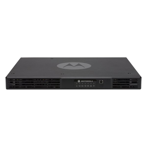 Motorola SLR5100 repeater in low-profile format for rack installation